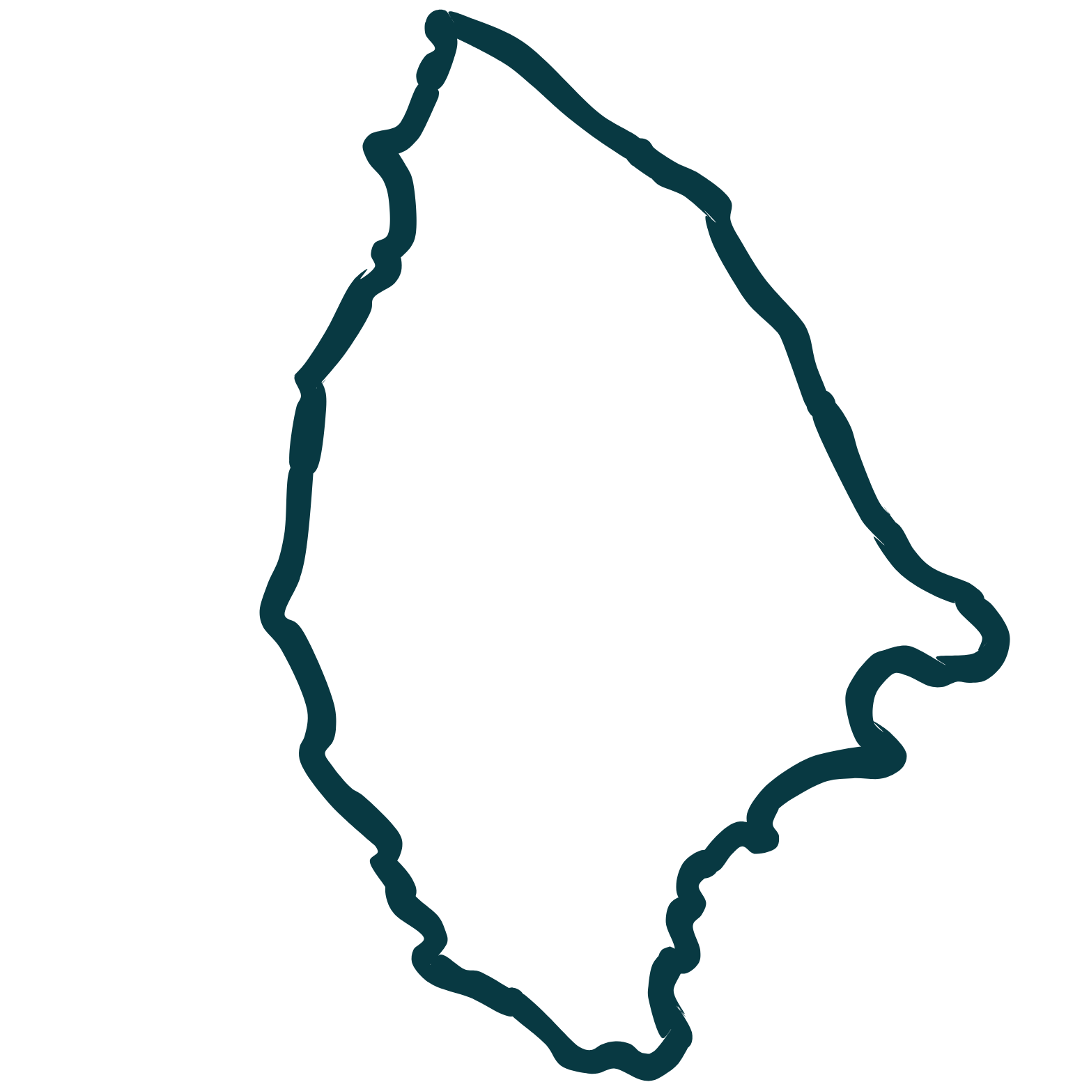 Shape of La Digue